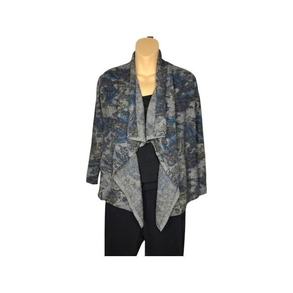 Nieman Marcus 100% Cashmere Open Front  Cascade Cardigan Size Small - Picture 1 of 6